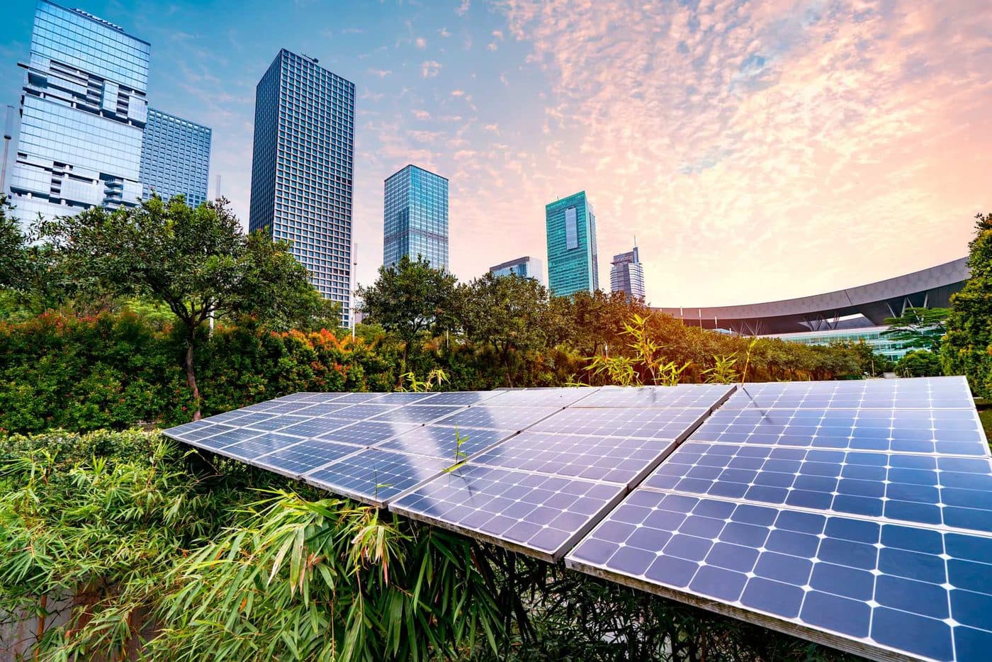 Solar installation, one of the technical project lines offered